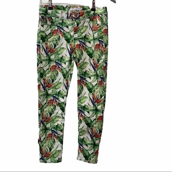 Truth + Theory Tropical pants size 2P - Picture 1 of 10